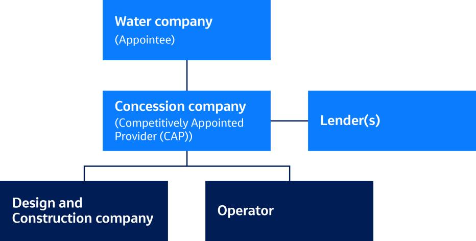 Caption: Figure 1- Basic set-up of a DPC delivery model